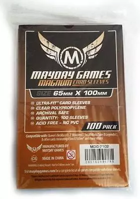 Mayday - Magnum Copper  7 Wonders  Card Sleeves - Purple 100ct - New • £4.53