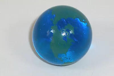Glass .75  Marble Earth World Globe • $7