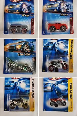 2004-2007 Hot Wheels Cars Motorcycles Planes Helicopters Pick Your Own • $7.99