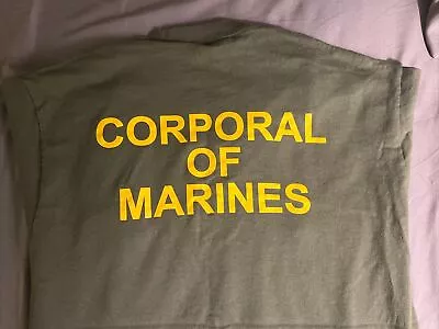 USMC MCAS Miramar Corporal Of Marines Skivvy Shirt (Size M) • $20