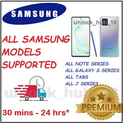 Network Unlock Code/Pin AT&T Samsung Galaxy Tab A E 3 4 T217A S5 S4 Note Light • $1.99