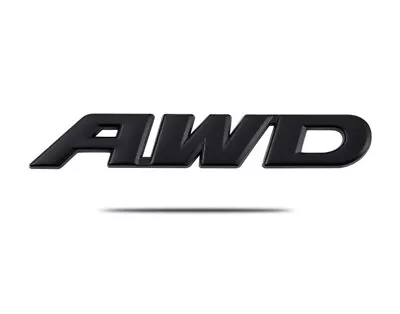 AWD Black Car Badge Emblem For Ute SUV Toyota Nissan Mazda Ford Holden Subaru • $10.50