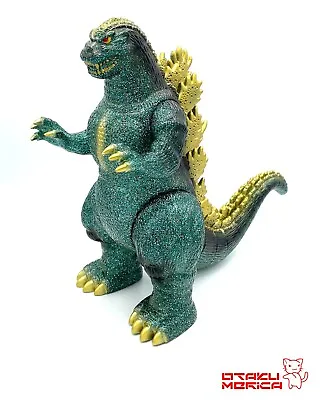 Marusan 2022 Godzilla 1989 (Green & Gold Glitter) - BioGoji Kaiju Sofubi 10in • $289.99