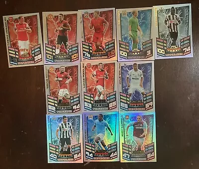 £2 • Buy 12/13 Topps Match Attax Premier League Trading Cards -100 Club & Limited Edition