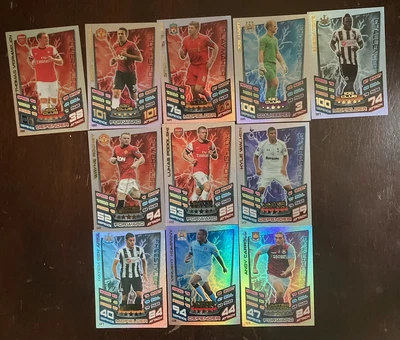 12/13 Topps Match Attax Premier League Trading Cards -100 Club & Limited Edition • £2.50