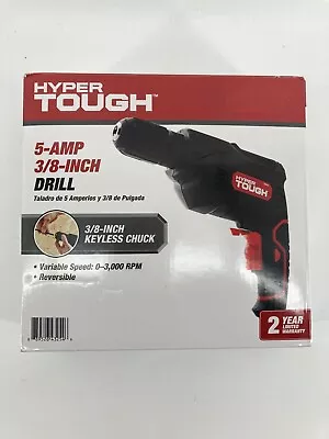 Hyper Tough 5.0amp 3/8 In. Electric Drill - Open Box • $19.99