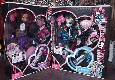 2011 Monster High Sweet 1600 Lot Of 2  Dolls Frankie Stein & Clawdeen Wolf - Nib • $149.99