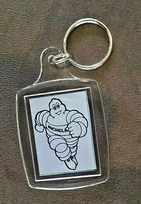 Keyring  MICHELIN MAN  PROMO CAR TYRES FORD VW KOMBI PICKUP FORD HOLDEN Key Ring • $5.99