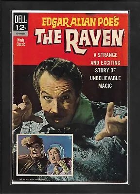 Edgar Allen Poe's The Raven (1963): Dell Movie Classic! Vincent Price! FN+ (6.5) • $19.95