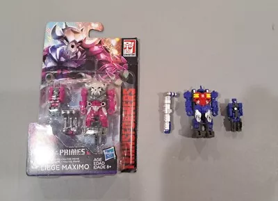 Transformers Power Of The Primes Vector Prime Liege Maximo Complete Set Of 2!! • $9.99