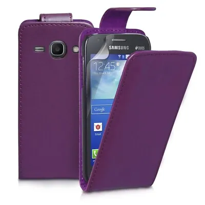 £1.99 • Buy Samsung Galaxy Ace 2 I8160 Purple Plum Case Vertical Flip Down Cover