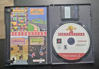 Namco Museum (PlayStation 2PS2) Greatest Hits Ms Pac-Man DigDug Galaga COMPLETE • $10