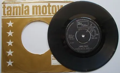 £2.95 • Buy Martha & The Vandellas: Jimmy Mack / Third Finger, Left Hand. Tamla Motown. 1967