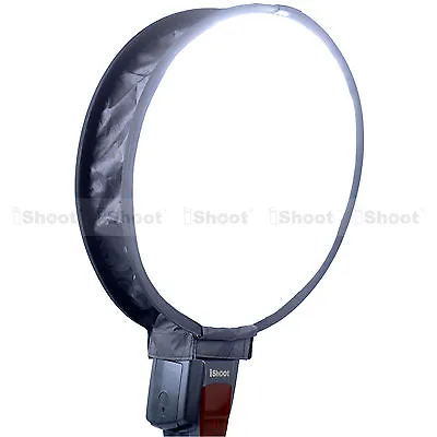 Easy-fold Round Mini Flash Softbox Diffuser Reflector For Nikon Sigma Speedlight • $10.99