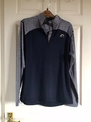 Running Top-More Mile /Ladies Half Zip Long Sleeve - Blue Size 16 Excellent Cond • £10