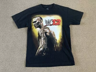 WWE Randy Orton T-shirt Small Mens Graphic Print Black • £18.57