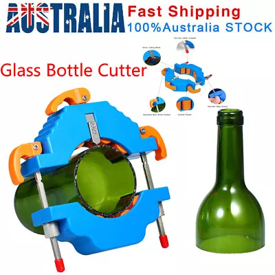 DIY Glass Bottle Cutter Kit Adjustable Sizes Round Glassbottle Cutting Tools Set • $25.49