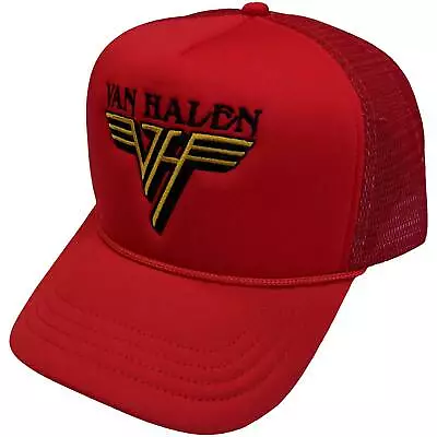 Van Halen - Yellow Logo Hat - Brand New - Music Vhmbcap02r • £25.99