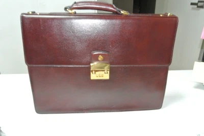 $169.99 • Buy Gold Pfeil Leather Briefcase