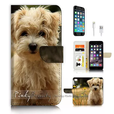 ( For IPhone 6 / 6S ) Wallet Case Cover P3317 Cute Puppy Dog • $12.99