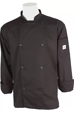 Traditional Black Chef Coat Men's 4XL XXXXL • $26.99