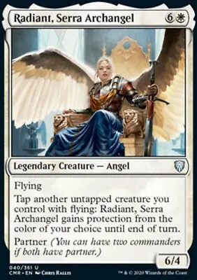 MTG Magic The Gathering Radiant Serra Archangel (40/743) Commander Legends LP • $0.99