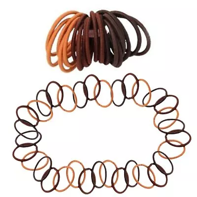 Mini Tiny Hair Ties For Adults And Kids Small Hair Bands Ponytail Holders • £3.82
