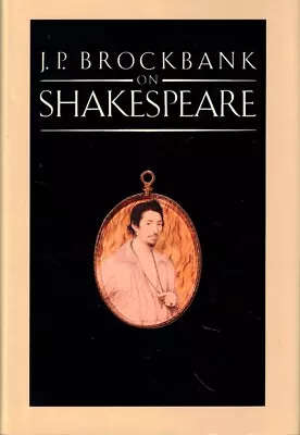 Philip Brockbank / On Shakespeare Jesus Shakespeare And Karl Marx And Other • $28