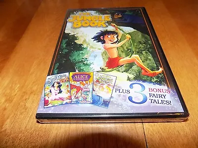 $7.50 • Buy The Jungle Book Snow White Alice In Wonderland Beauty And The Beast Dvd New