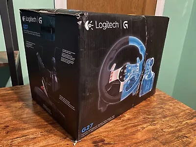 Logitech G27 Racing Wheel - Black BRAND NEW FACTORY SEALED Box Wear Unopened • $499.99