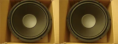 NEW (2) 12  SubWoofer Replacement Speakers.8 Ohm.Woofer Pair Drivers.BASS.sub. • $75