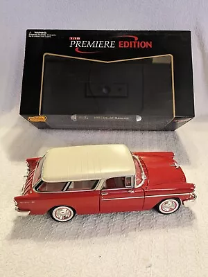 1955 Red Chevrolet Bel Air Nomad Hard Top 1:18 Maisto • $32