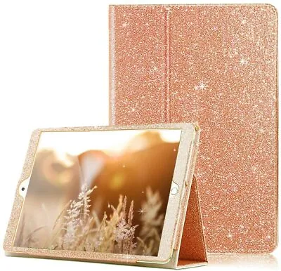 Glitter Bling Stand Case Cover For IPad Mini Air Pro 9.7  6th 7th Gen 10.2  2021 • £7.95