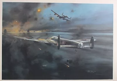 The Dambusters By Robert Taylor And Signed By Air Marshal Harold  Micky  Martin • £175