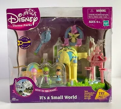 DISNEY PARKS Keys To The Magic Kingdom Playset Hasbro It’s A Small World NEW • $124.99