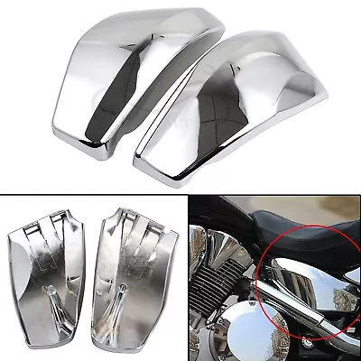 ABS Chrome Battery Side Fairing Cover Fit For Honda VTX 1300 R/S/C/T/C/Custom • $34.98