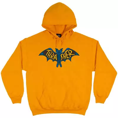 Thrasher - Bat Hoodie Gold • $89