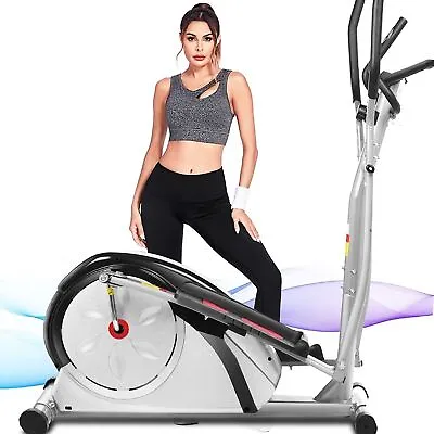 Magnetic Elliptical Exercise Bike Fitness Training Machine Home Gym Cardio Yoga • $214.99