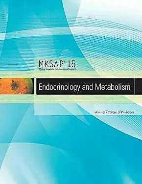 $5 • Buy MKSAP 15 Medical Knowledge Self-assessment Program: Endocrinology