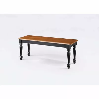 Better Homes & Gardens Autumn Lane Farmhouse Solid Wood Dining Bench Black • $99