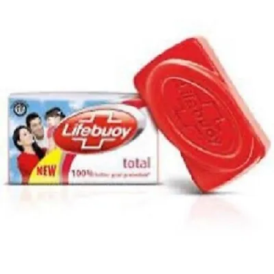 £8.73 • Buy LIFEBUOY SOAP Total Bar Body Skin Care Whitening Old Stock Germ Protection 56g