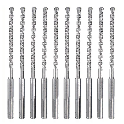 3/16 X8  SDS Plus Rotary Hammer Drill Bit Carbide Tip For Masonry Concrete-10Pcs • $23.99