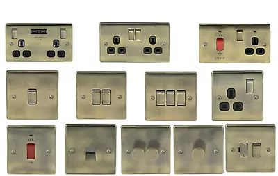 £17.95 • Buy BG Nexus Metal Light Switches & Sockets Electrical Wall USB Antique Brass