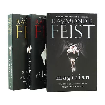 The Complete Riftwar Saga Trilogy 3 Books By Raymond E. Feist- Fiction-Paperback • $41.03