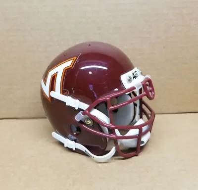 Schutt Air Virginia Tech Hokies Mini Helmet 4.5  College Miniature Series 3 5/8 • $21.99