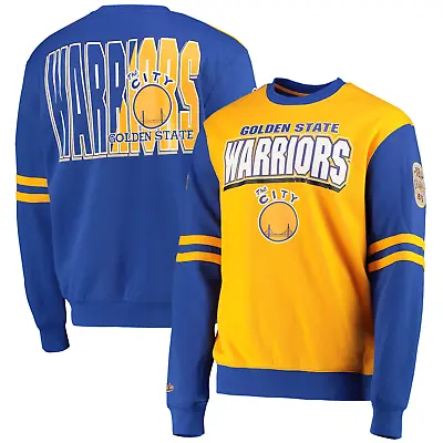Golden State Warriors Sweatshirt (Size L) Men's Micthell&Ness Sweat - New • £49.99
