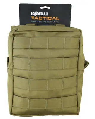 Kombat UK Large MOLLE Utility Pouch - Coyote  Military Army Style • £13.99