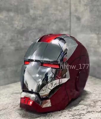 Autoking Iron Man Helmet NEW MK5 1/1 Voice-controlled Transform Prop Wearable • $189.28