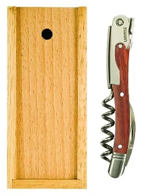 Laguiole Rosewood Corkscrew In Wooden Slide Box • £26.59