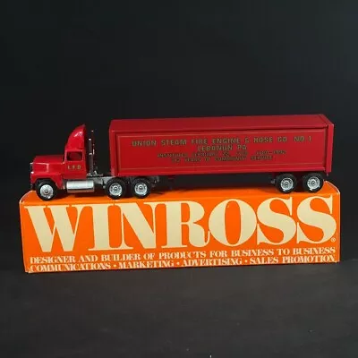 Winross Union Steam Fire Engine & Hose Co. #1 Eng. Co #16 Lebanon PA 1992 Ford • $20.76